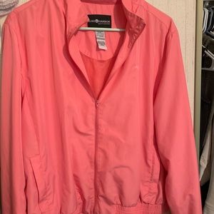 Polyester Jacket in Bubblegum Pink